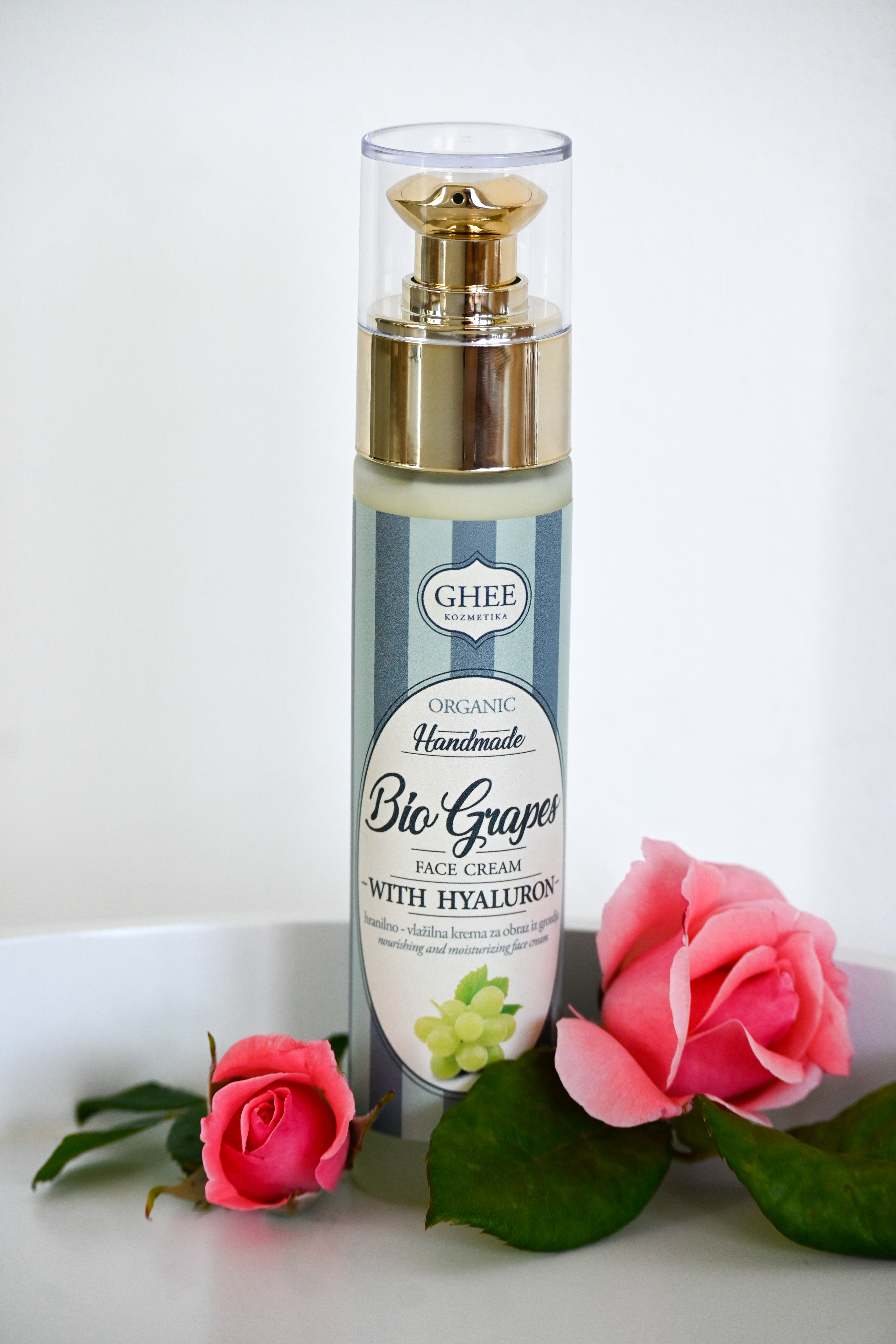 BIO GROZDNA KREMA ZA OBRAZ S HIALURONSKO KISLINO 50ml